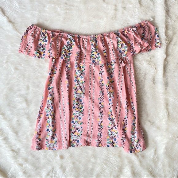 Old Navy: Relaxed Off-the-Shoulder Swing Top - Picture 2 of 5